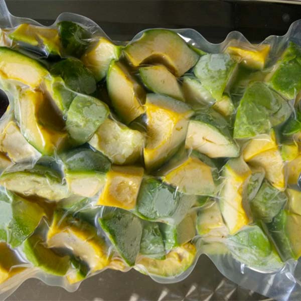 bơ cấp đông bị đắng