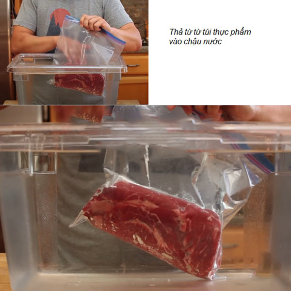 Cách Hút Chân Không Bằng Nước