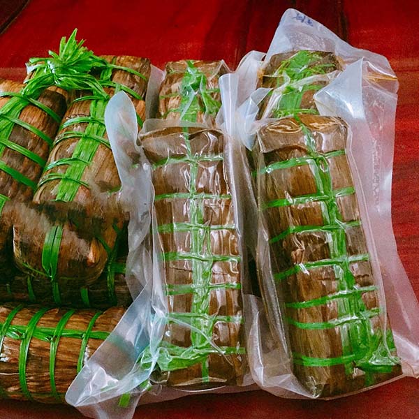 cách hút chân không bánh chưng