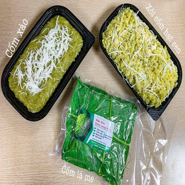 Cốm tươi hút chân không