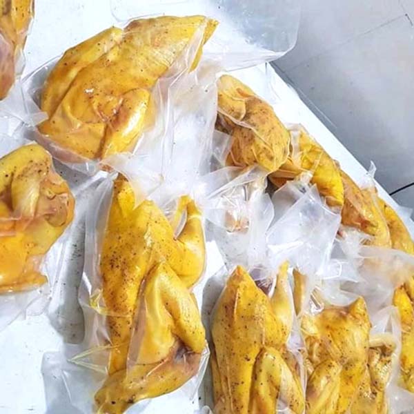 Gà Ủ muối hút chân không để được bao lâu