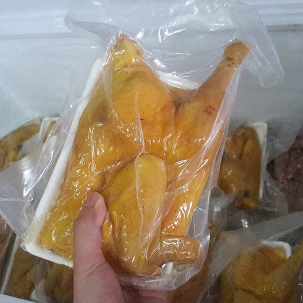 Gà Ủ muối hút chân không để được bao lâu