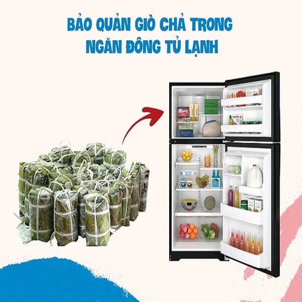 Giò chả hút chân không