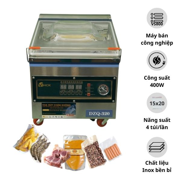 máy hút chân không dzq320