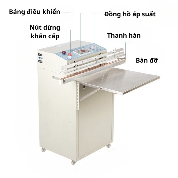 máy hút chân không công nghiệp vòi ngoài VS800