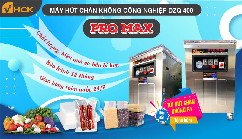 Máy hút chân không DZQ 400 Pro Max
