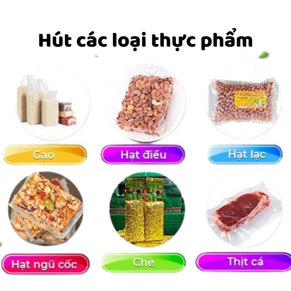 Dùng cho nhiều loại thực phẩm đa dạng
