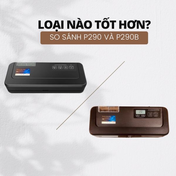So Sánh Máy Hút Chân Không P290 Và P290B