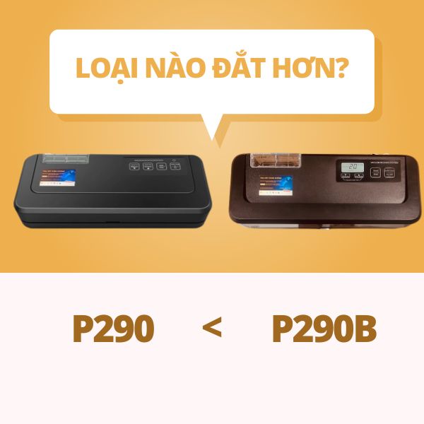 So Sánh Máy Hút Chân Không P290 Và P290B