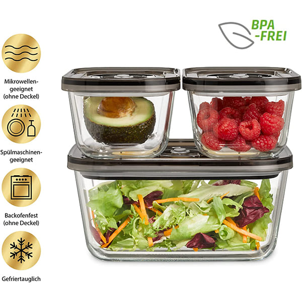 Hộp hút chân không bảo quản thực phẩm