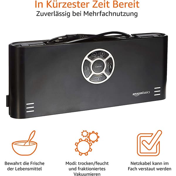 Máy Hút Chân Không Amazon Basics VS2320EU