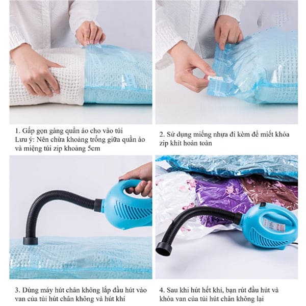 Máy hút chân không chăn gối VHCK