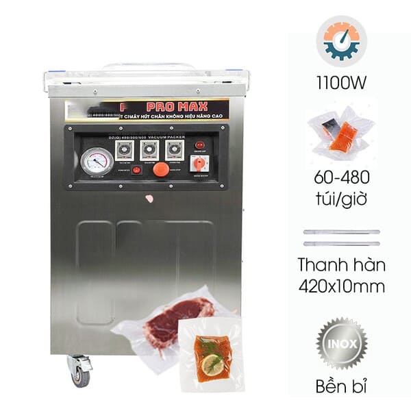 Máy Hút Chân Không Công Nghiệp DZQ420