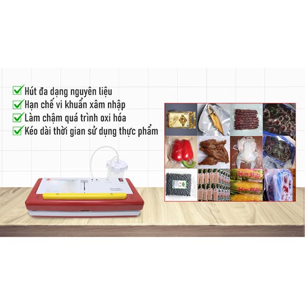 Cách sử dụng máy hút chân không dz300b