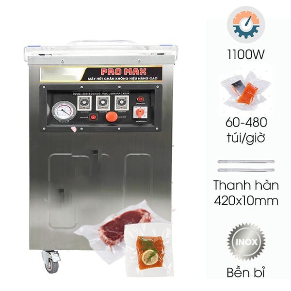 Máy Hút Chân Không Công Nghiệp DZQ520