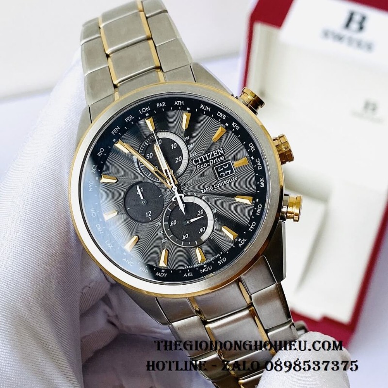 Đồng Hồ Citizen Eco-Drive Chronograph A-T AT8014-57E