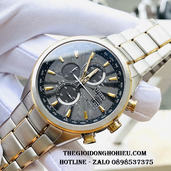 Đồng Hồ Citizen Eco-Drive Chronograph A-T AT8014-57E