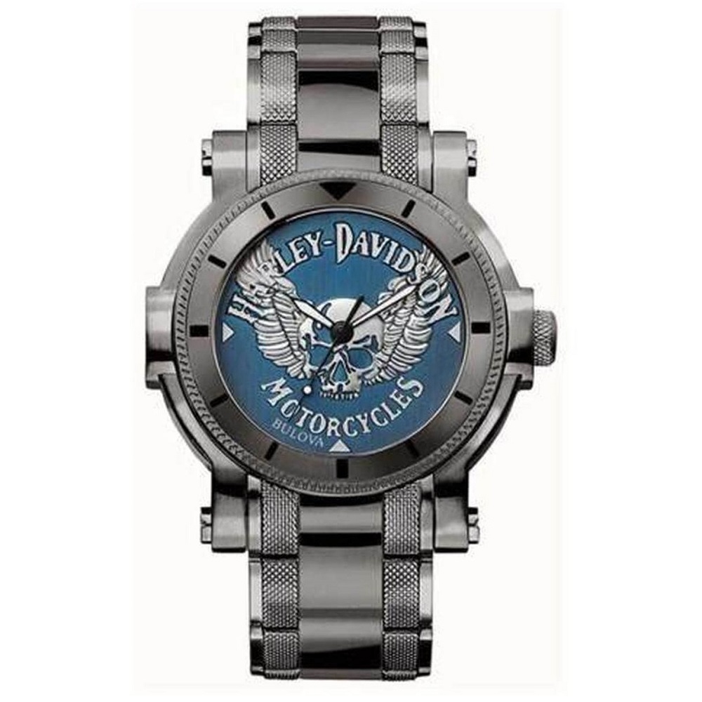 Đồng Hồ Nam Bulova Harley Davidson 78A117 44mm Chính Hãng