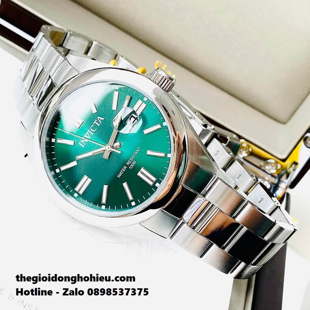 Đồng Hồ Nam Invicta Pro Diver Quartz Green Dial 38459 42.5mm Chính Hãng