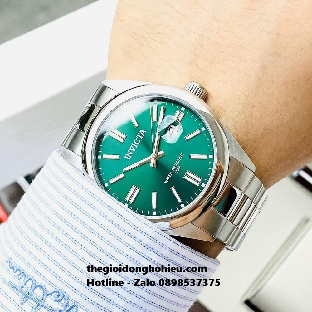 Đồng Hồ Nam Invicta Pro Diver Quartz Green Dial 38459 42.5mm Chính Hãng