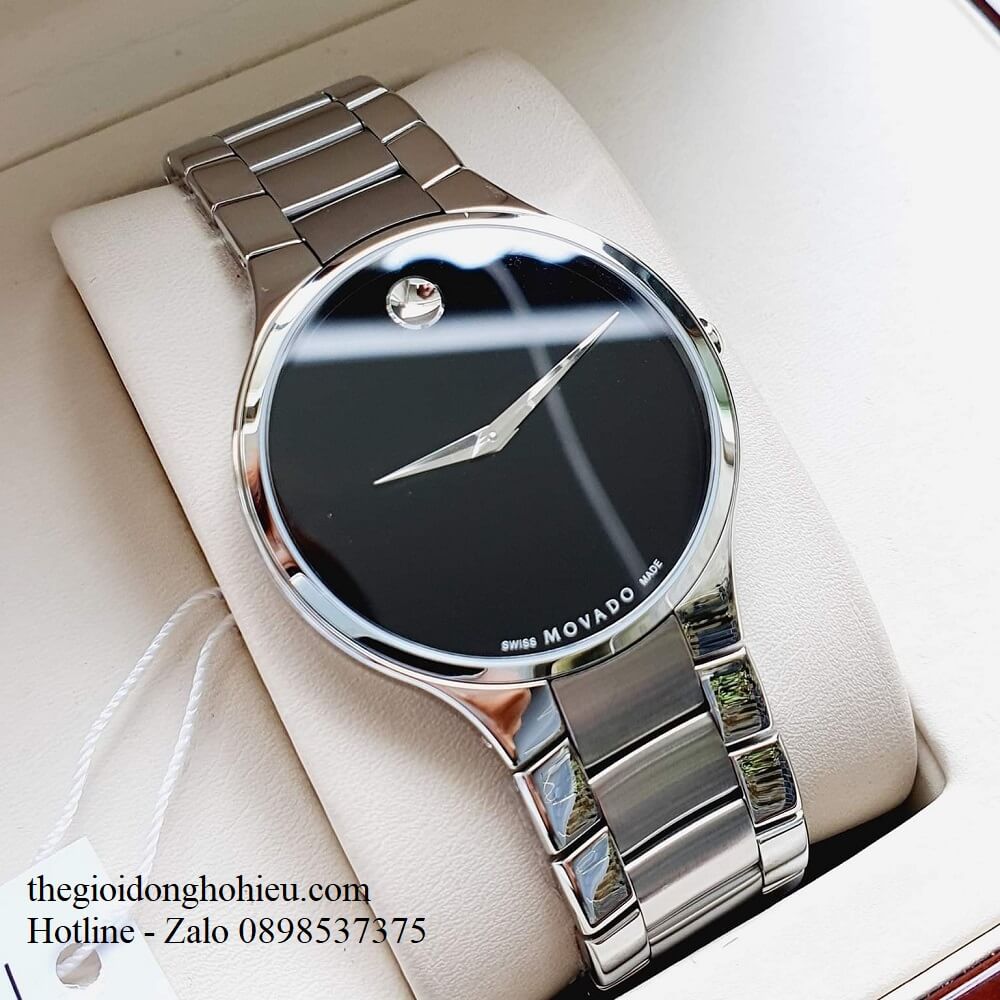 Đồng Hồ Nam Movado Serio Quartz 0607283 38mm Chính Hãng