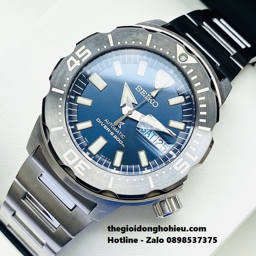 Đồng Hồ Nam Seiko Prospex Automatic Blue Dial SRPD25K1 42mm Chính Hãng