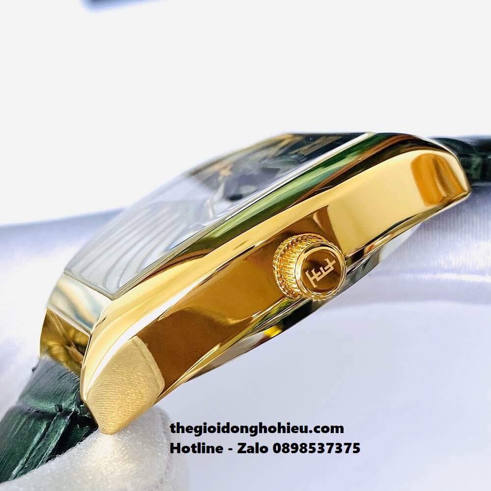 Đồng Hồ Nam Thomas Earnshaw ES-8184 44mm Dây Da Green Gold Chính Hãng