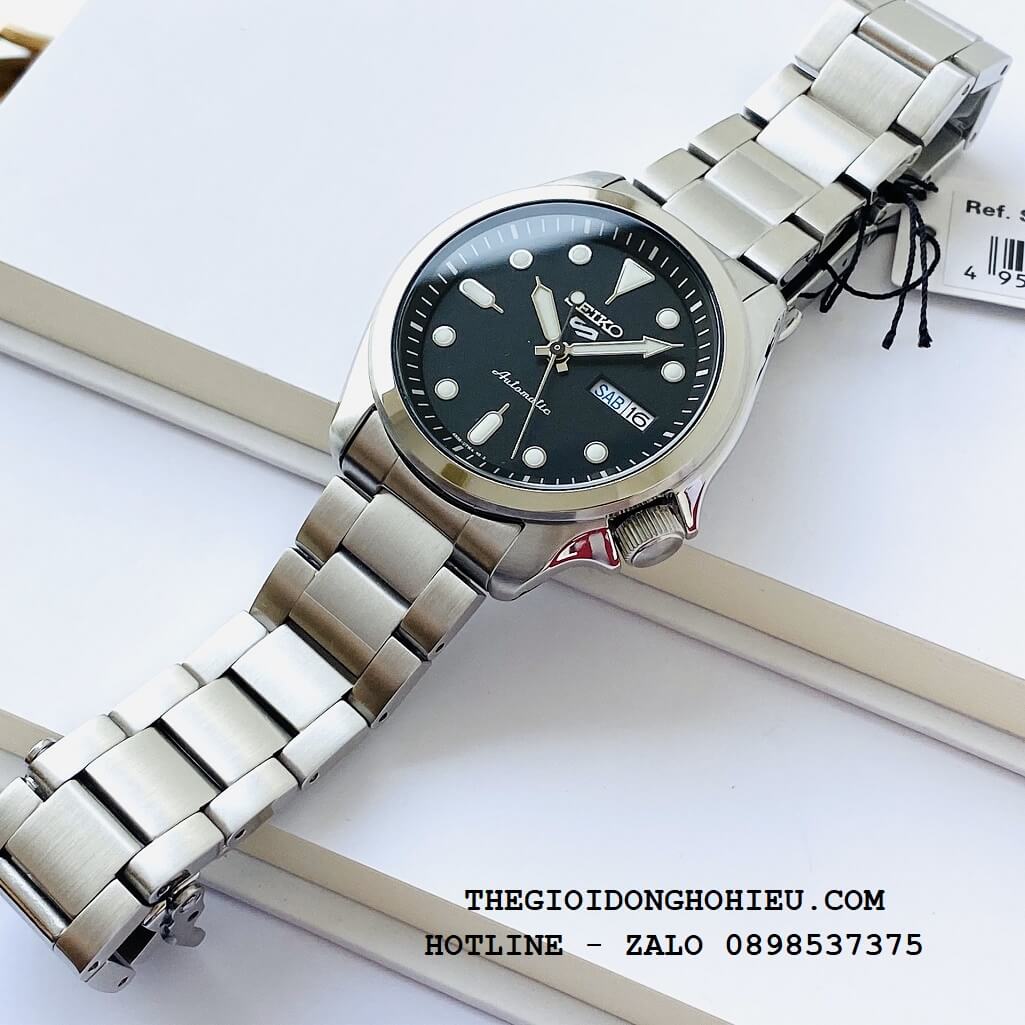 Đồng Hồ Seiko SRPE55K1 5 Sport Automatic Black Dial 40mm