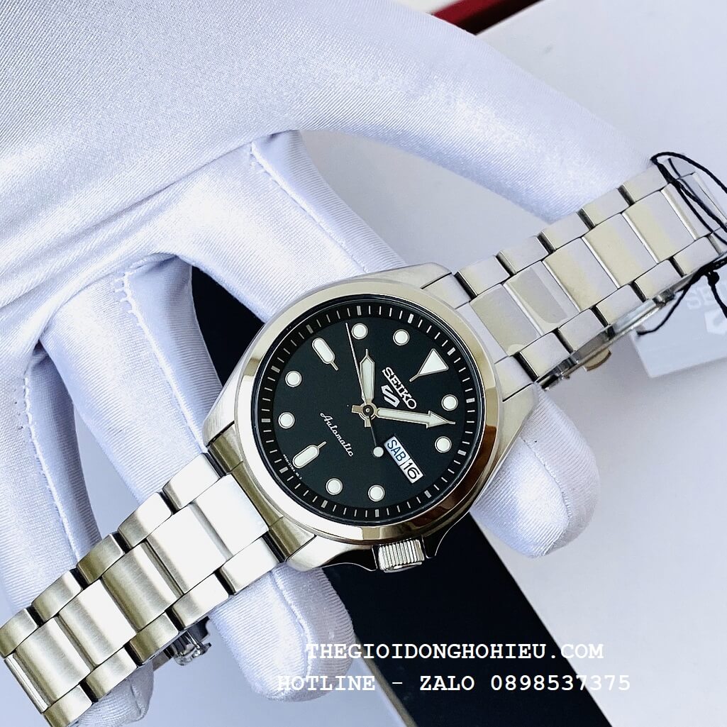 Đồng Hồ Seiko SRPE55K1 5 Sport Automatic Black Dial 40mm