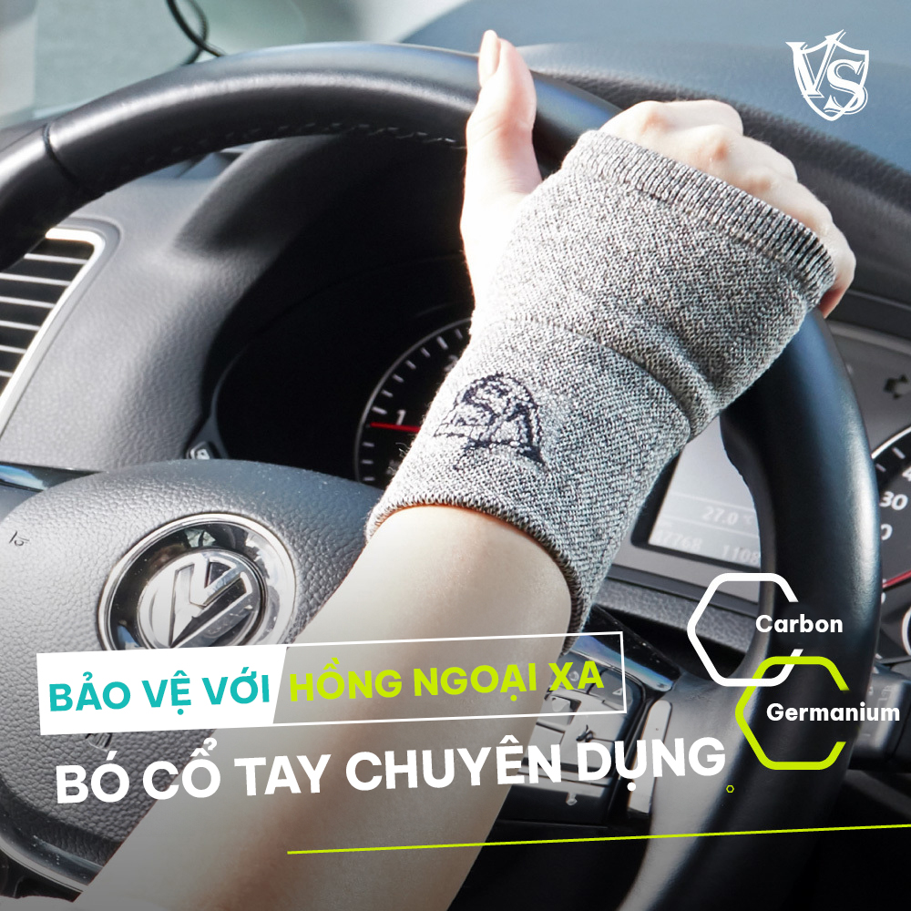 Bó cổ tay Vital Salveo CJ-5104 bảo vệ và hỗ trợ cổ tay khi tập luyện