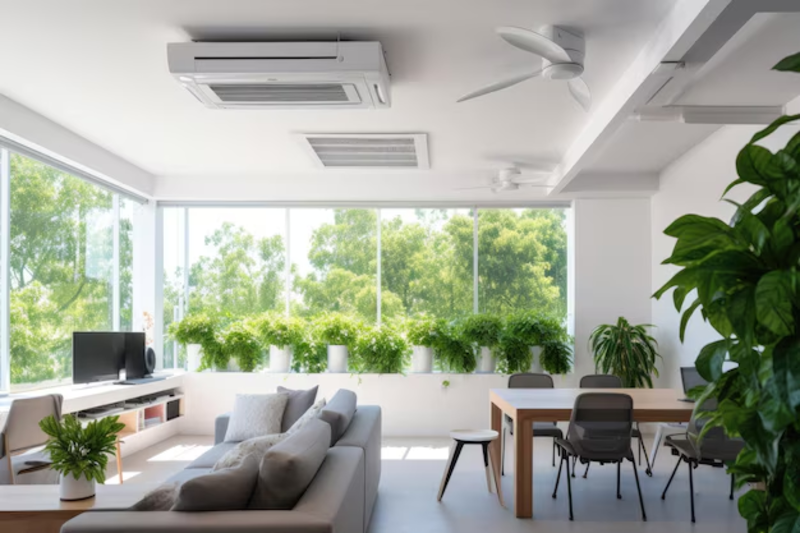 Điều hoà âm trần Cassette có thiết kế tinh tế và hiện đại