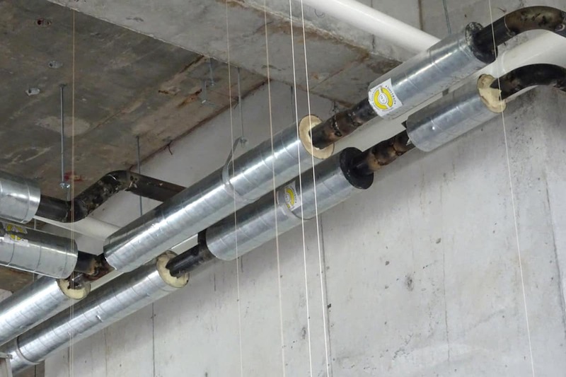 Thêm lớp cách nhiệt - bảo ôn giúp hạn chế thất thoát nhiệt.