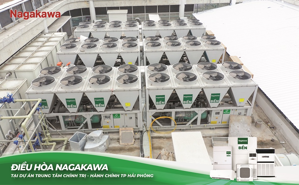 Điều hoà công suất lớn của Nagakawa trúng thầu nhiều công trình lớn trọng điểm quốc gia