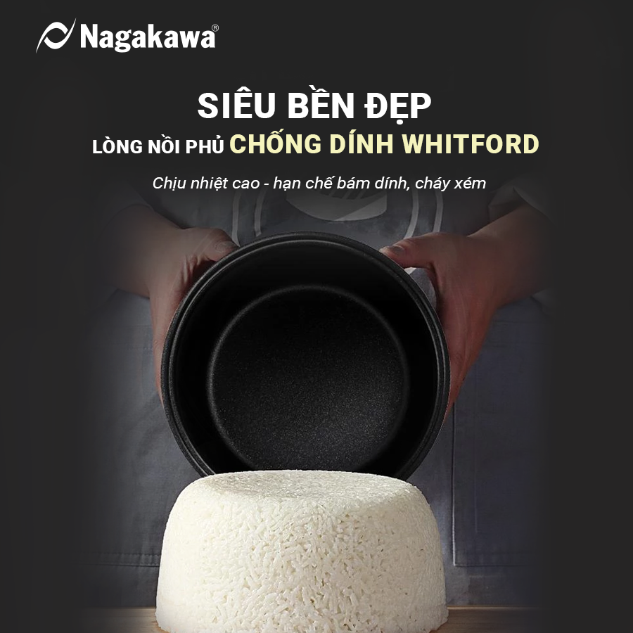 LÒNG NỒI DÀY DẶN PHỦ CHỐNG DÍNH CAO CẤP