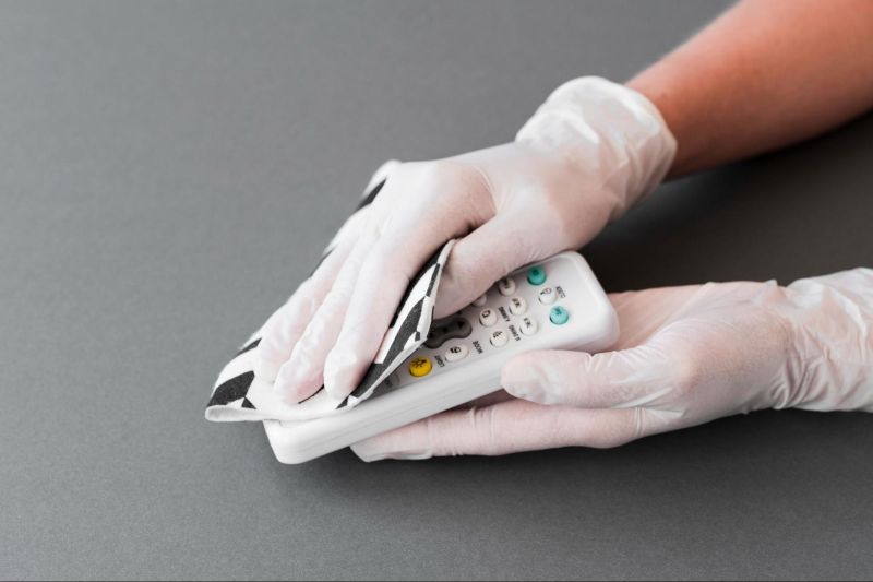 Vệ sinh điều khiển điều khiển điều hòa thường xuyên để tránh tình trạng bám bụi