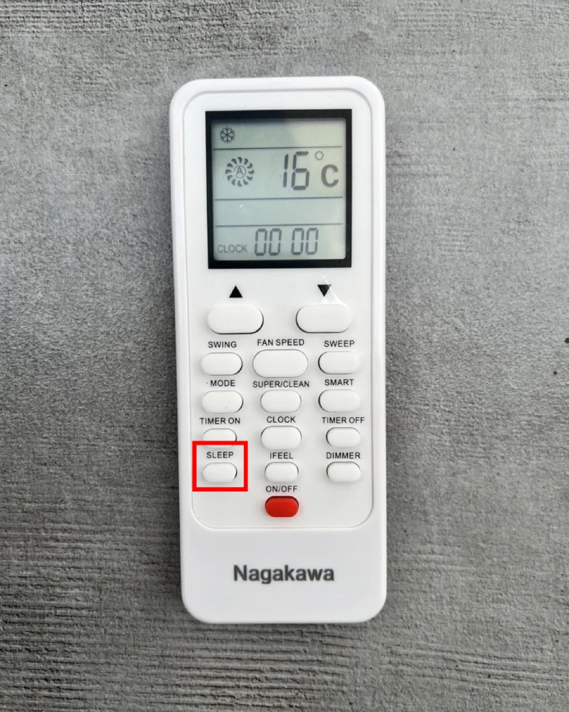 Chế độ Sleep giúp giấc ngủ của bạn không bị gián đoạn do quá lạnh vào ban đêm