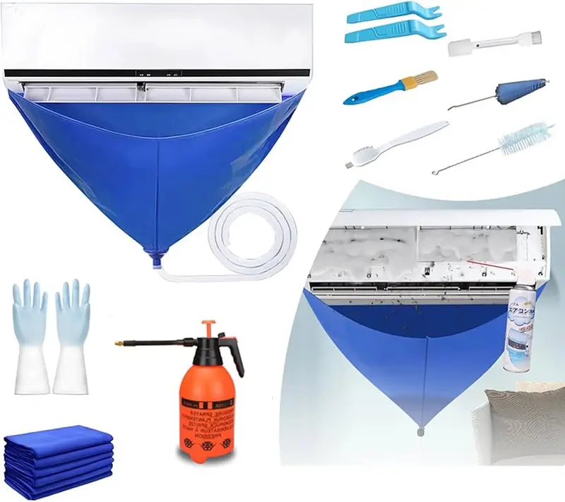 Chuẩn bị đầy đủ dụng cụ chuyên dụng trước khi vệ sinh máy lạnh