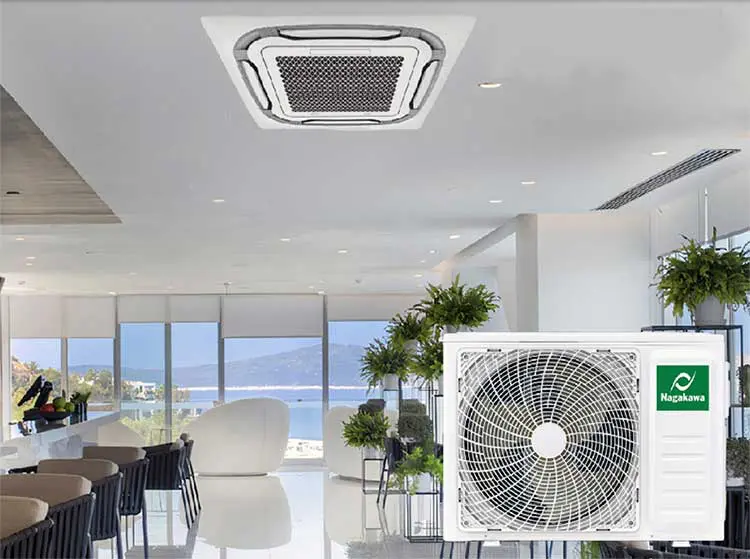 Điều hòa âm trần có công suất mạnh mẽ, làm lạnh rất nhanh và hiệu quả