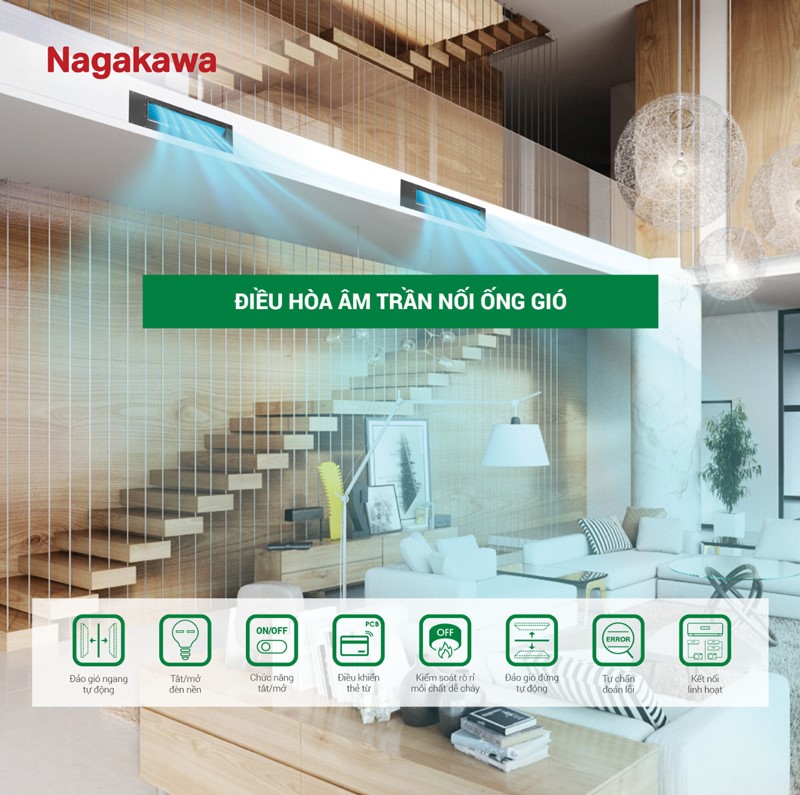 Phòng khách căn hộ penthouse.