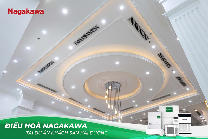 Lắp đặt ở khách sạn.