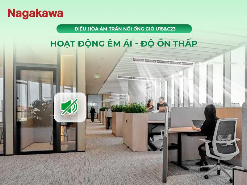 Điều hòa cassette cho nơi làm việc