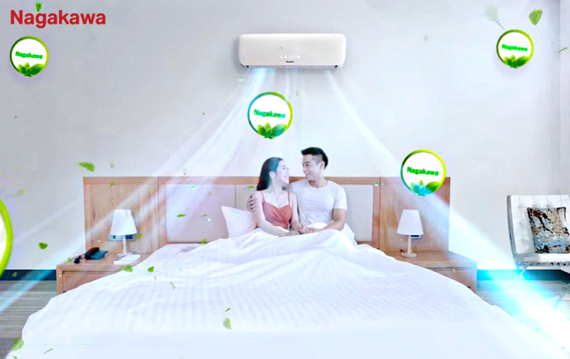 Điều hòa treo tường cho phòng ngủ