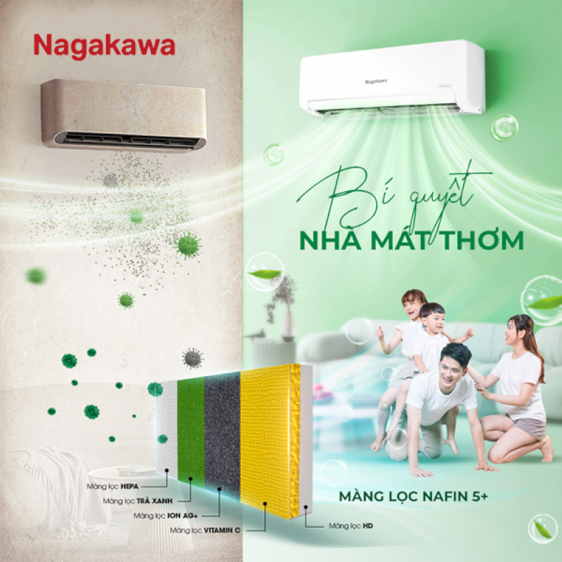 Điều hòa treo tường Nagakawa