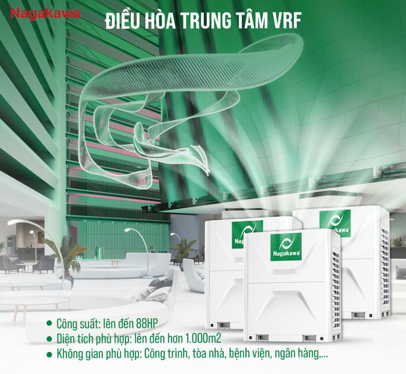 Điều hòa trung tâm VRF Nagakawa