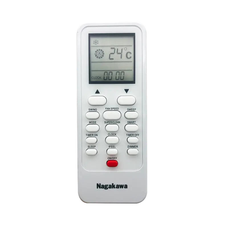Điều khiển điều hòa Nagakawa 1 chiều