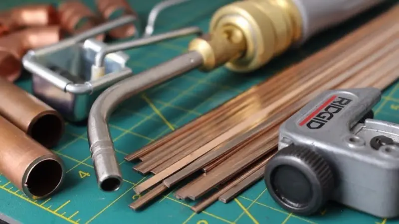 Chuẩn bị đầy đủ thiết bị hàn và dụng cụ hỗ trợ giúp mối nối chính xác, thẩm mỹ