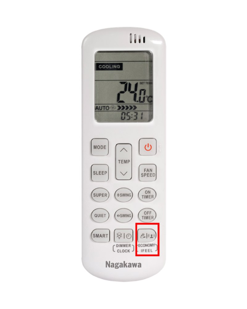 Dùng Eco trên remote khi bật máy lạnh lâu (trên 6h) để tránh hao điện