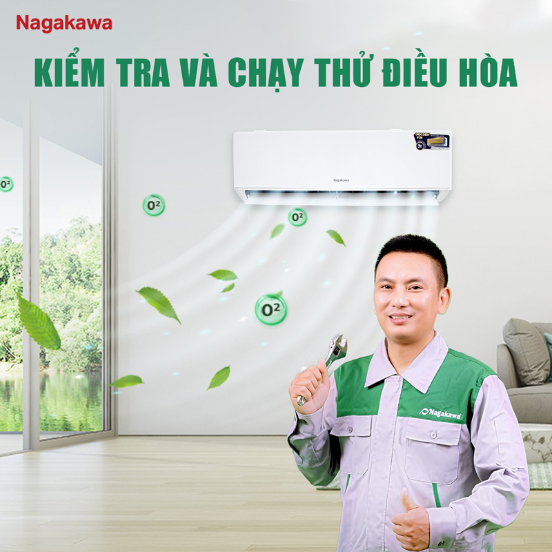 Kiểm tra và chạy thử hệ thống điều hòa multi