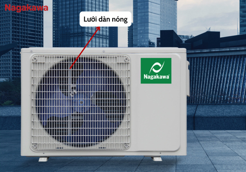 Lưới bên ngoài dàn nóng