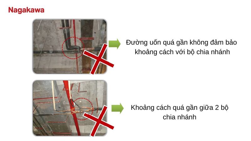 Lưu ý các sai lầm khi kết nối đường ống.